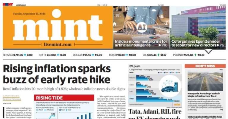 Mint Newspaper PDF free download